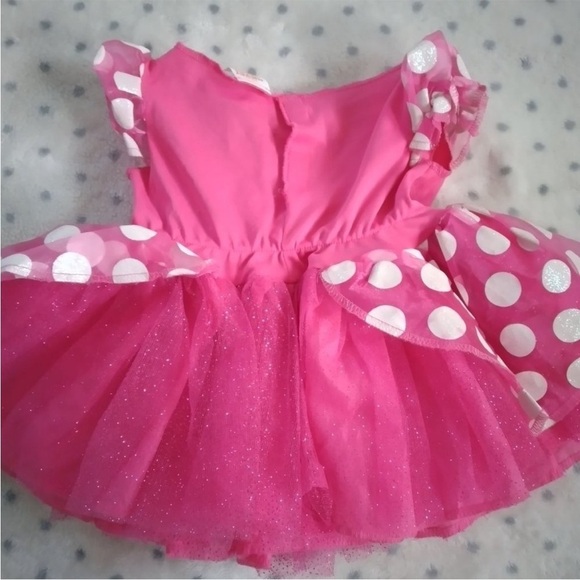 Disney Minnie Mouse Pink Dress for a Baby Size 12-18 months - Picture 6 of 8